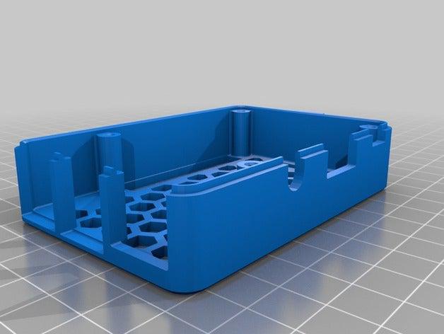 raspberry pi 3 b+ upper case computer 3D print model - Mito3D