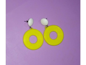 earrings 2 uncle style 3d print model - Mito3D