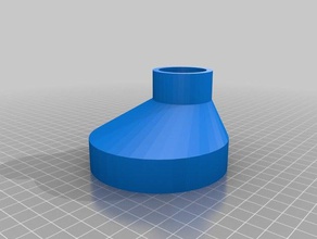 mon personnalisés décalage réducteur de la pipe pièces 3d print model - Mito3D