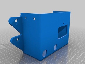 3030 Ecke mount 360-24v psu cover wechseln 3d Drucker Teile 3d print model - Mito3D