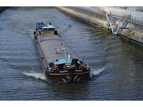 p&eacuteniche gabarit freycinet vehicles boat ho scale 3d print model - Mito3D