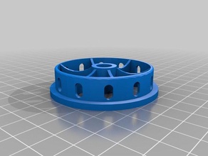 filament holder 3d printer accessories anet a8 spool 3d print model - Mito3D