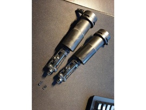 headlamp washer nozzle clips mini cooper r50 r52 r53 automotive bmw 3d print model - Mito3D