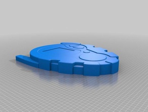 d3 digivice vor zurück 3d drucken digimon 3d print model - Mito3D