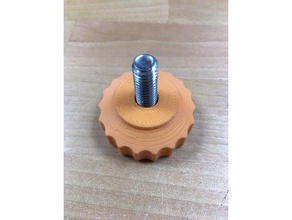 bakflip prop rod knob automotive 3d print model - Mito3D