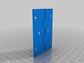 my customized standard hinge parts 3d print model - Mito3D