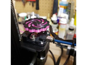 vortex extruder knob 3d printer accessories 3d print model - Mito3D