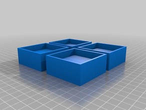 f&uuml&szlige foot ikea bjursta lack table shelf household supplies 3d print model - Mito3D