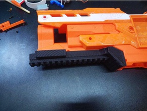 nerf demolisher front grip toys games nerfgun blaster gun mod stryfe 3d print model - Mito3D