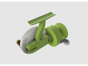 multimaterial spinning reel sport im freien Angeln toolchanger 3d print model - Mito3D