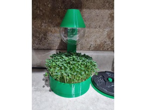 micro green planter 3d printing nsfw 3d print model - Mito3D