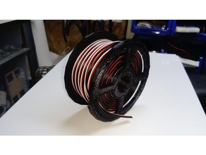 small cable reel electronics 3d print model - Mito3D