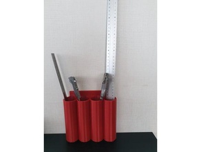 ruler holder tool holders boxes 3d print model - Mito3D