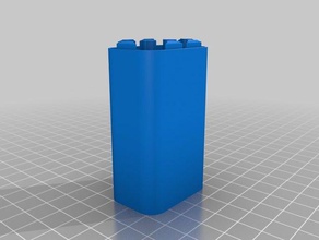 battery case von grasshopper Container angepasst 3d print model - Mito3D