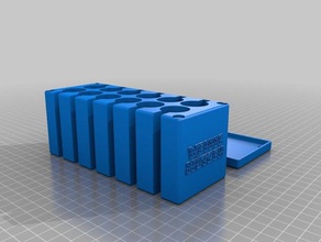 xlr de prueba 3 los contenedores personalizado 3d print model - Mito3D