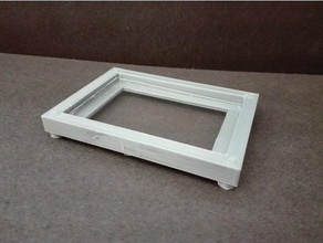 casting mold 75x50mm glass slides biology laboratory 3d print model - Mito3D