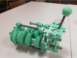 cambio ad four speed gearbox shifter engineering nsfw 3d print model - Mito3D