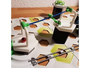 gravitrax uyumlu taktiği bu inşaat oyuncaklar kugelbahn mermer çalıştırın parça murmel murmelbahn nedir?? schwerkraft spielzeug 3d print model - Mito3D