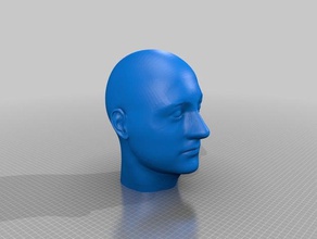 dara robot face skin robotics dar inmoov head 3d print model - Mito3D