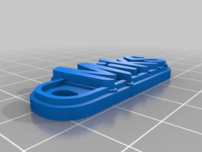 miks set Anahtarlık özelleştirilmiş 3d print model - Mito3D