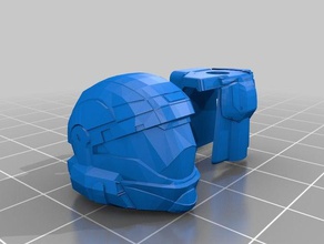 lego odst zırh mizahı 3d print model - Mito3D
