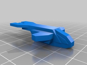 halo pelican collar la joyería nave espacial 3d print model - Mito3D