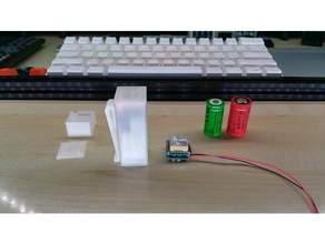 micro gps tracker case gadgets 3d print model - Mito3D
