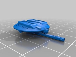 wip espacio comunistas francotirador drone vehículos tau warhammer 40k 3d print model - Mito3D