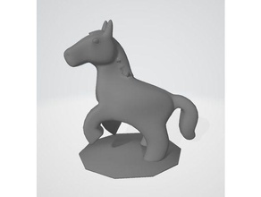 horsey 1 animals 3d print model - Mito3D