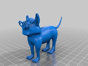 schweinehund-the-sophisticated sculptures 3d print model - Mito3D