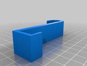 kundengebundene Tür-Haken schlafzimmer Organisation 3d print model - Mito3D