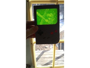 zelda per gameboy lithophane giochi nintendo videogioco 3d print model - Mito3D