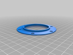momo horn retention ring automotive hub luisi lenkrad 3d print model - Mito3D