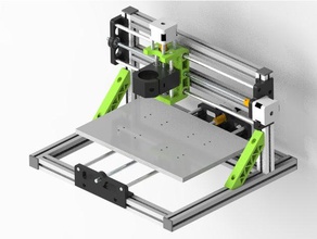 en su mayoría impresos 3d cnc 3018 de bricolaje la impresión 3dprinted a4988 arduino uno máquina dremel motor mpcnc nani nano 3d print model - Mito3D