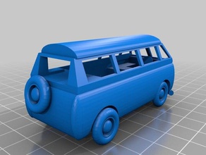 vw bus 3d printing hgyuras2 skipstitch vintage car 3d print model - Mito3D