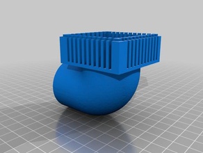 mini-überlauf andere aquarium overflow pipe 3d print model - Mito3D