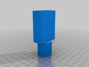 tripod column microphone base holder 3d printing 3d print model - Mito3D