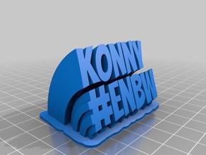 konny2 office angepasst 3d print model - Mito3D