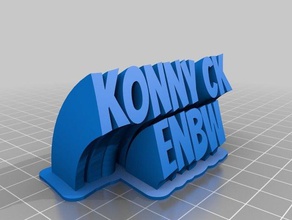 konny office customized 3d print model - Mito3D