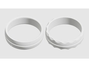 simple anillos diseño 3d print model - Mito3D