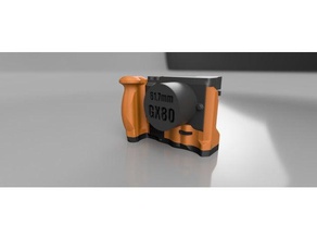 panasonic lumix gx80 gx85 camera battery grip 18650 dummy 3d print model - Mito3D