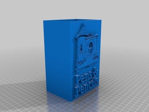 paola free library pencil holder 3d printing 3d print model - Mito3D