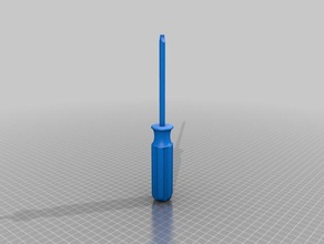 screwdriver tip 7cm 3d printer accessories 3d print model - Mito3D
