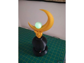 sailor moon crystal prism-Stab-Lampe Dekor cosplay prop home decor led-Licht Beleuchtung 3d print model - Mito3D