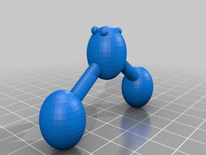 molecular formas geometrías proyecto el aprendizaje 3d print model - Mito3D