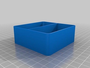 simple organizing boxes containers 3d print model - Mito3D