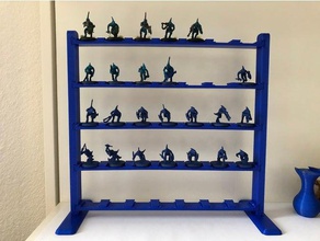 citadelle de la peinture étagère et oslash25 base figurines 40k 200mm d'impression jeux 3d print model - Mito3D