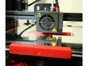 basit tutucu kelepçeler baskı yüzeyi creality ender 3 d ayna yazıcı parçaları 3d print model - Mito3D