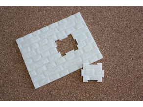 jigsaw wall 12 pieces puzzles 3d print model - Mito3D