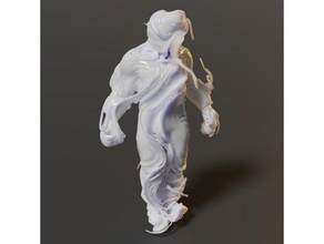 advectman sculture 3d print model - Mito3D